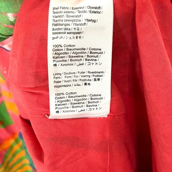 Farm Rio Macaw Ruffled Wrap Dress - Picture 13 of 14